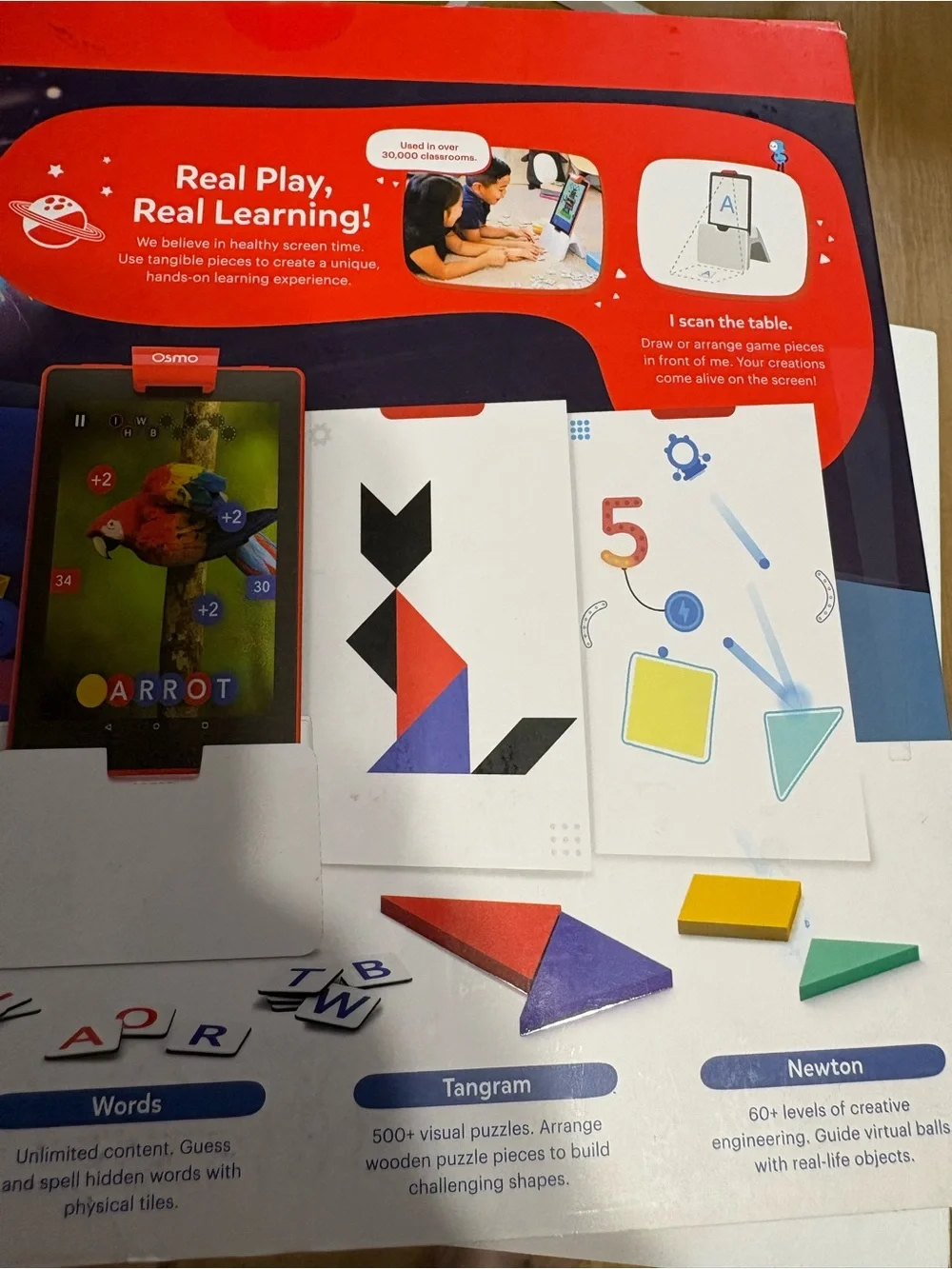 Genius Learning Kit for Tablets - Red and White